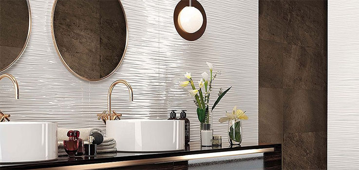 Плитка 3D White Wall (Atlas Concorde Russia), c 3d рельефом Плитка 3D White Wall (Atlas Concorde Russia), c 3d рельефом