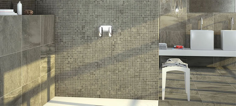 Противоскользящий керамогранит Estima (коллекция Mixstone, подходит для внутренней и внешней отделки)