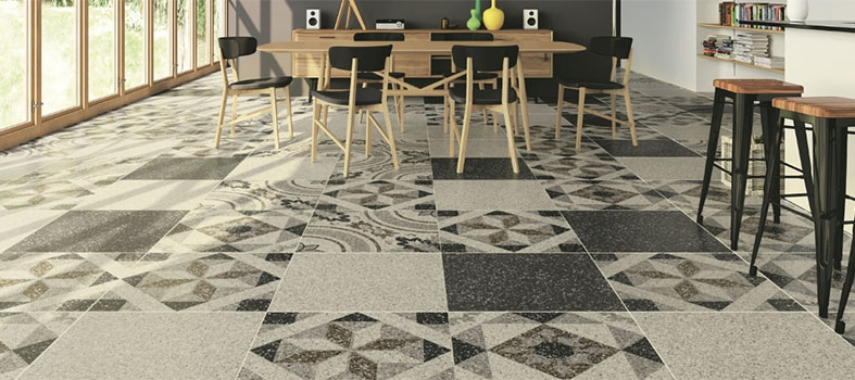 Marmette Gracia Ceramica (напольный керамогранит, 60х60, матовая поверхность, имитация каменной крошки)