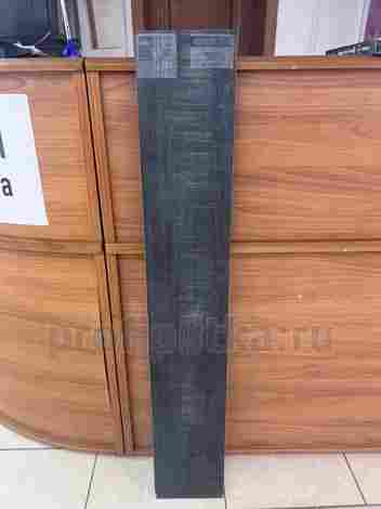 Керамогранит Grapfit Black 20x120 фото 2