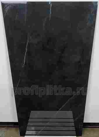 Керамогранит Armani Nero Hi-Glossy 60x120 фото 4