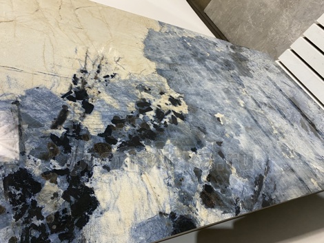 Керамогранит Stone Blue High Glossy 60x120 фото 4