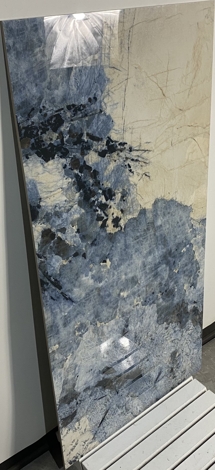 Керамогранит Stone Blue High Glossy 60x120 фото 2