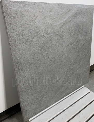Керамогранит Cliff Grigio 60 Lastra 20 mm структурированный 59,6x59,6 фото 2