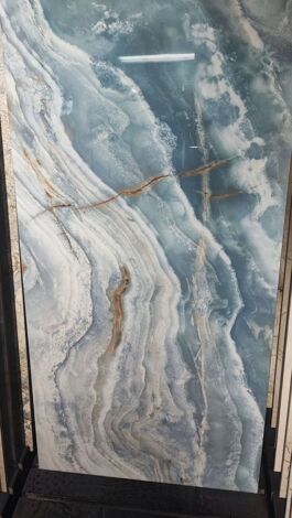 Керамогранит Onice Iride Cobalto rect lappato 60x120 фото 3