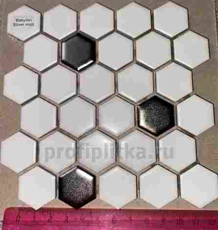 Мозаика Babylon Silver Matt 2,3х2,6 фото 2