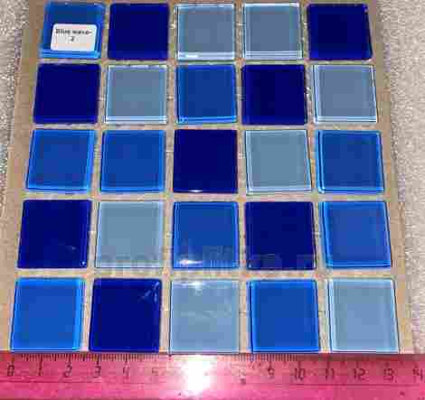 Мозаика Blue Wave-2 2,5x2,5 фото 2