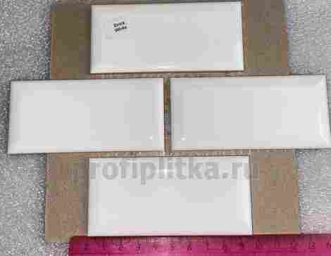 Мозаика Brick White 4,5х9,5 фото 2