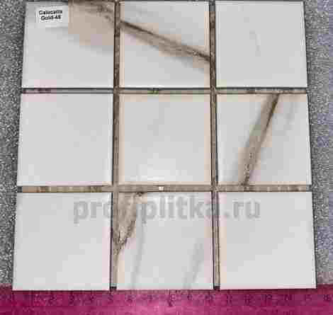 Мозаика Calacatta Gold-48 4,8х4,8 фото 2