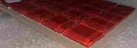 Мозаика Red Glass 2,5x2,5 фото 5
