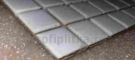 Мозаика Simple White (на бумаге) 2х2 фото 4