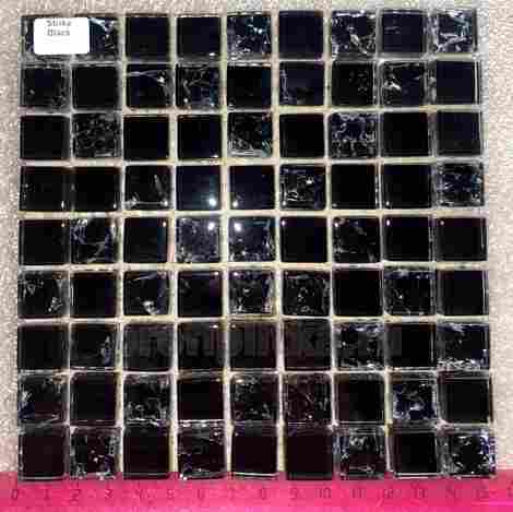 Мозаика Strike Black 1,5x1,5 фото 2