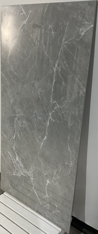 Керамогранит Mramor Chic Silver серый Полированный 60x120 фото 6