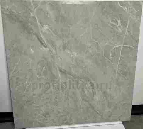 Керамогранит Mramor Chic Silver серый Полированный 60x60 фото 5