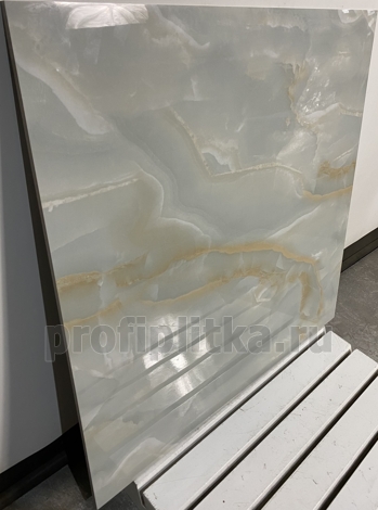 Керамогранит Onyx Miraculous голубой Полированный 60x60 фото 2