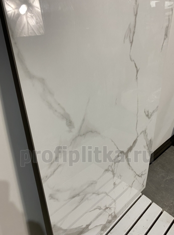 Керамогранит Statuario Perfect Silver белый Полированный 60x120 фото 4