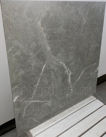 Керамогранит Stone Cool Grey серый Матовый 60x60 фото 2