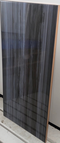 Плитка Страйпс черный 25x50 фото 6