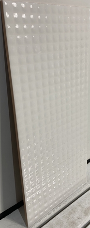 Плитка Hammam Рельеф белый 20x44 фото 3