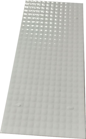 Плитка Hammam Рельеф белый 20x44 фото 2