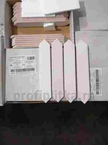 Плитка Candy Crayon White 4,3x24,2 фото 4
