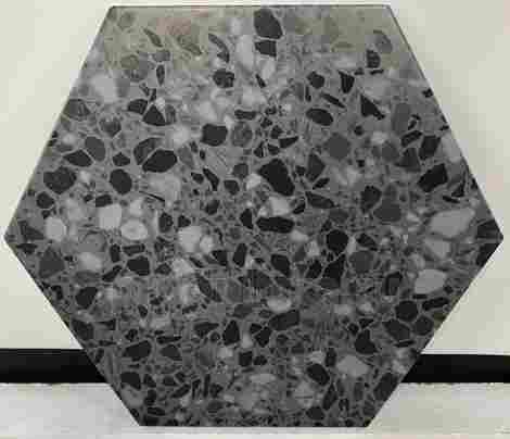 Керамогранит Terrazzo Graphite 32x37 фото 5