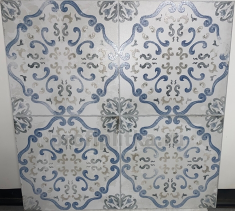 Керамогранит Alice Azul 58x58 фото 5