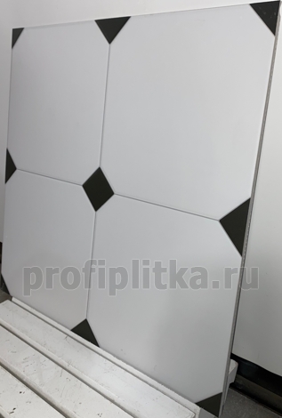 Керамогранит Betera Black-White 58x58 фото 6