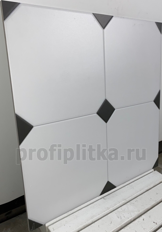 Керамогранит Betera Black-White 58x58 фото 2