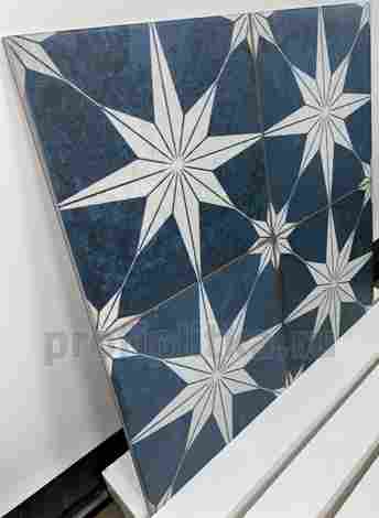 Керамогранит Scintilla Midnight Blue Pre-cut Mat 45x45 фото 2