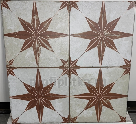 Керамогранит Scintilla Paprika Orange Pre-cut Mat 45x45 фото 5