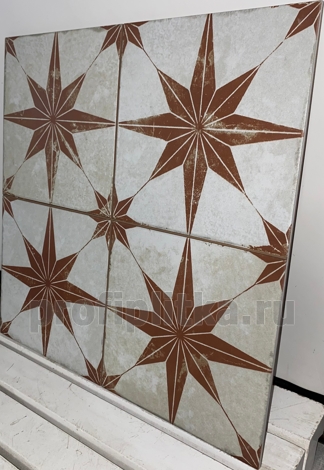 Керамогранит Scintilla Paprika Orange Pre-cut Mat 45x45 фото 6