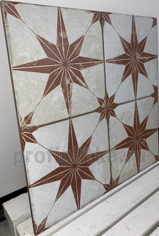 Керамогранит Scintilla Paprika Orange Pre-cut Mat 45x45 фото 2