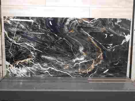 Керамогранит Terrazini Nero High Glossy 60x120 фото 2