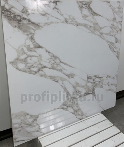Керамогранит Charme Deluxe Floor Project Arabescato White lux rett 120x278 фото 2