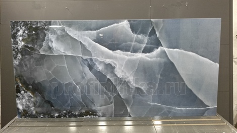 Керамогранит Agate Blue Polished 60x120 фото 2