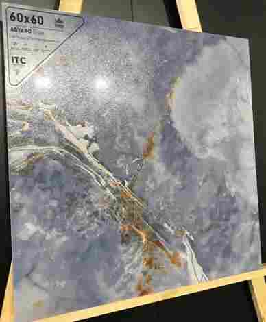 Керамогранит Agyaro Blue HG Sugar 60x60 фото 2