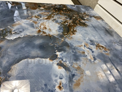 Керамогранит Agyaro Blue High Glossy 60x60 фото 3