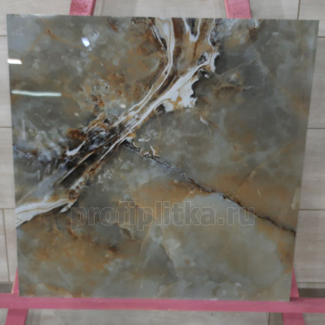 Керамогранит Agyaro Verde High Glossy 60x60 фото 3