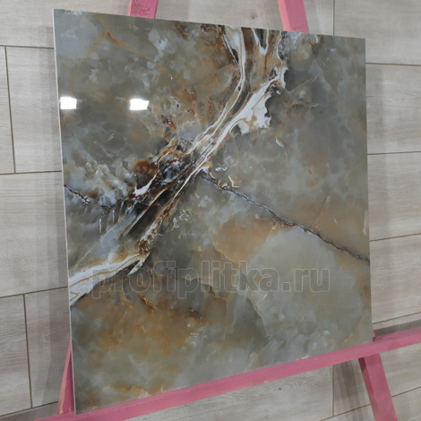 Керамогранит Agyaro Verde High Glossy 60x60 фото 2