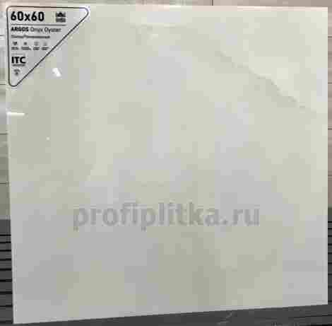 Керамогранит Argos Onyx Oyster Glossy 60x60 фото 2