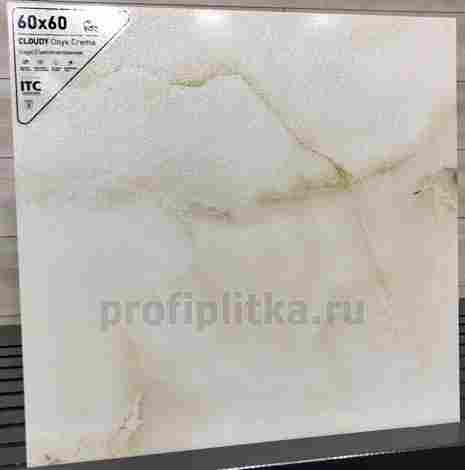 Керамогранит Cloudy Onyx Crema Sugar 60x60 фото 2