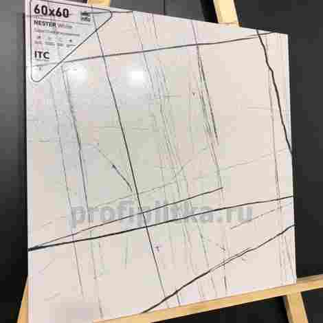 Керамогранит Nester White Sugar 60x60 фото 2