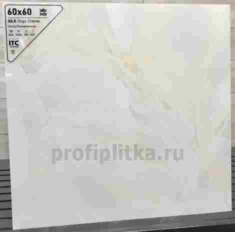 Керамогранит Silk Onyx Crema Glossy 60x60 фото 2