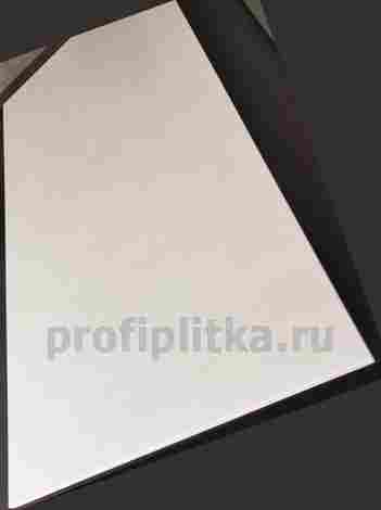 Плитка Беллони белый матовый структура обрезной 40x80 фото 2
