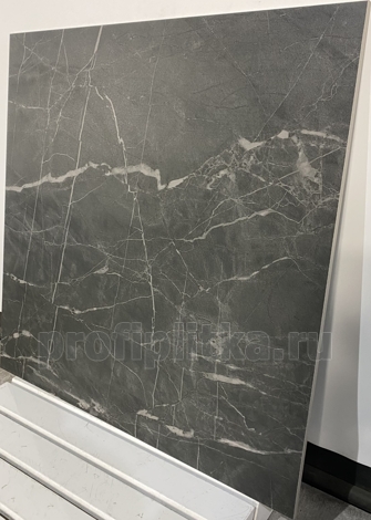 Керамогранит Буонарроти серый темный обрезной 60x60 фото 6