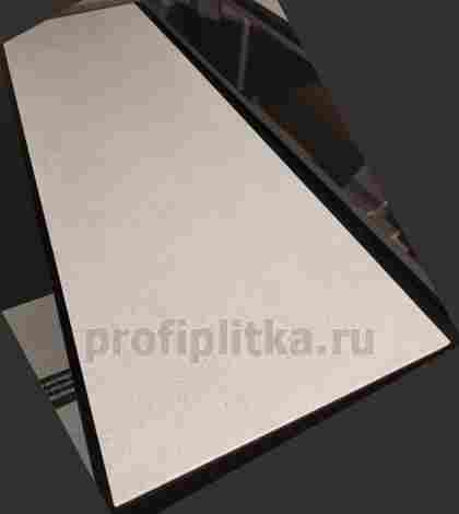 Плитка Монсеррат серый светлый матовый обрезной 40x120 фото 2