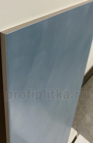 Плитка Онда структура синий матовый обрезной 30x60 фото 4
