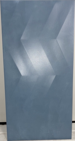 Плитка Онда структура синий матовый обрезной 30x60 фото 5