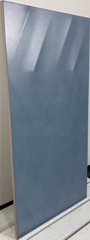 Плитка Онда структура синий матовый обрезной 30x60 фото 2